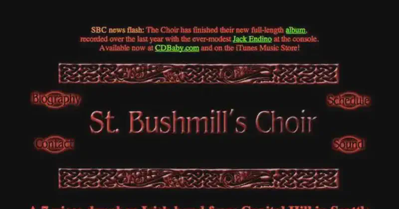 st. bushmills choir
