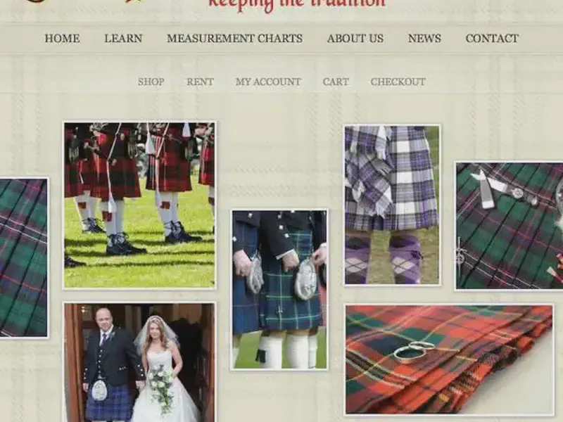ann stewart - the kilt shop