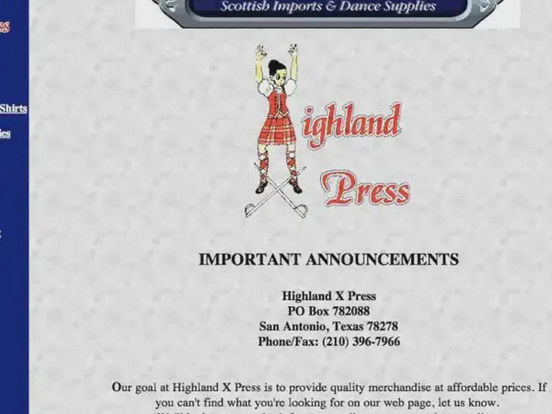 highland x press