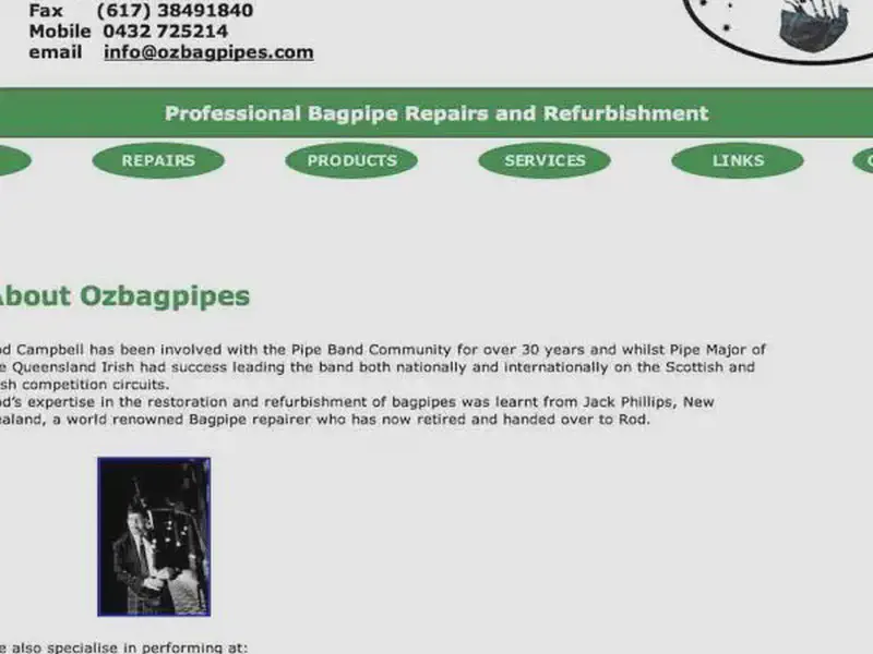 oz bagpipes pty ltd