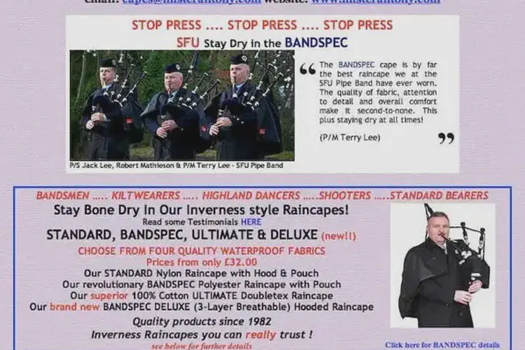 mister antony inverness capes