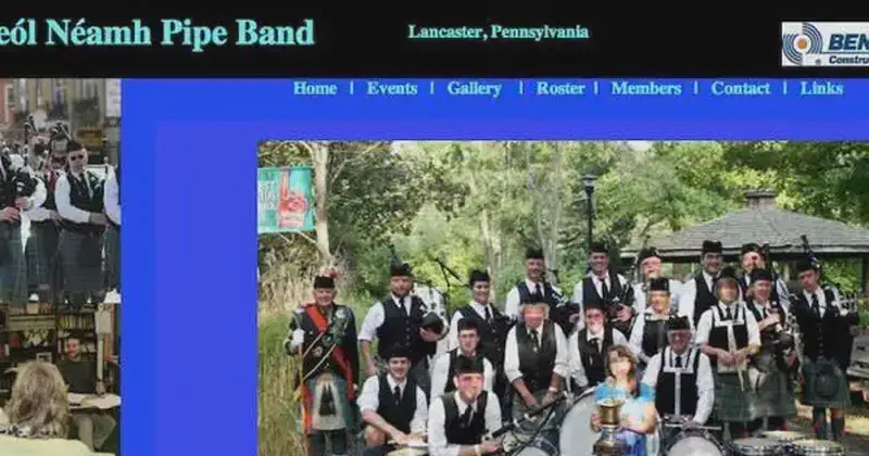 ceol neamh pipe band
