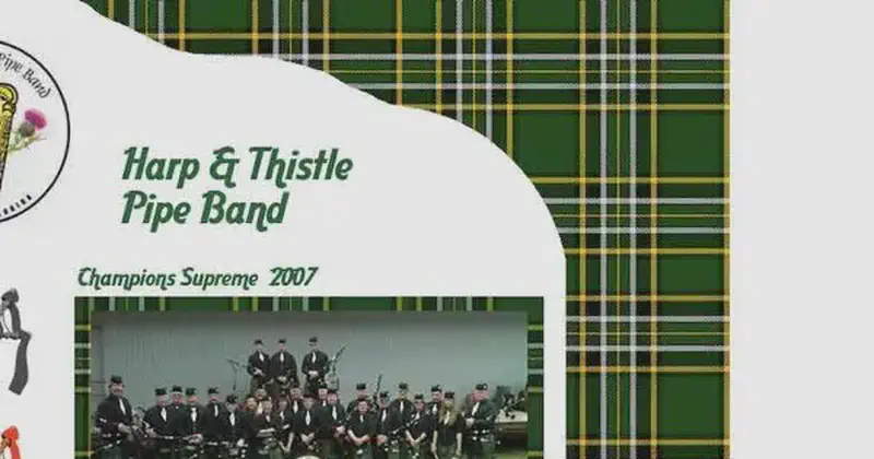 Harp and Thistle Pipe Band