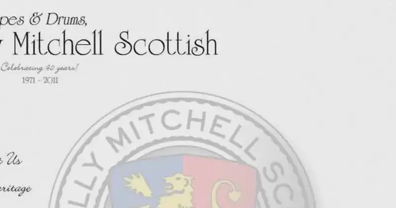 billy mitchell scottish pipe band