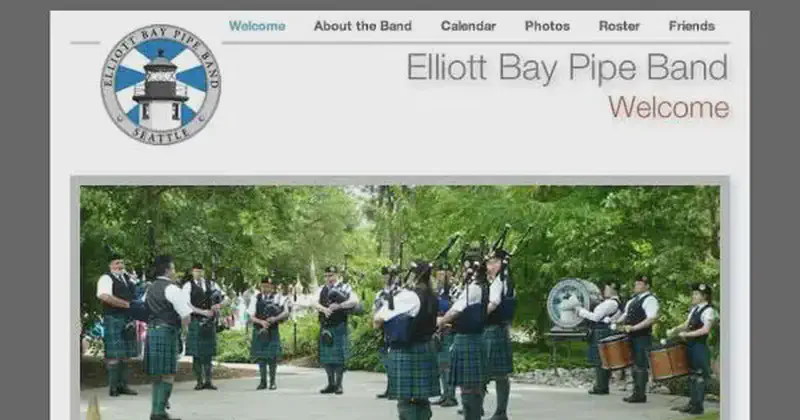 elliott bay pipe band