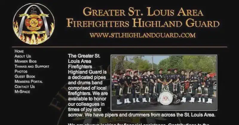 greater st. louis area firefighters highland guard