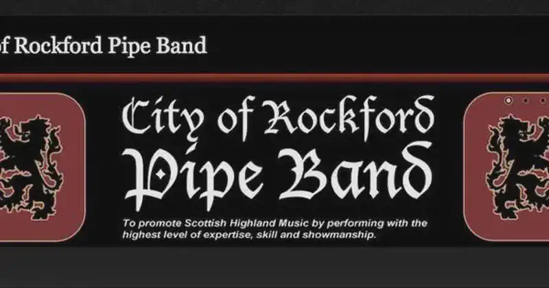 city of rockford pipe band