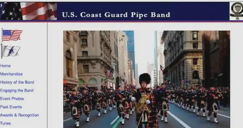 U.S Coast Guard Pipe band