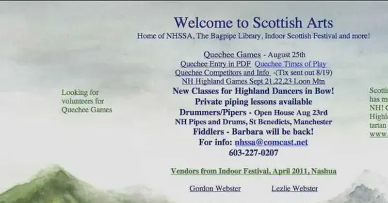 new hampshire school of scottish arts