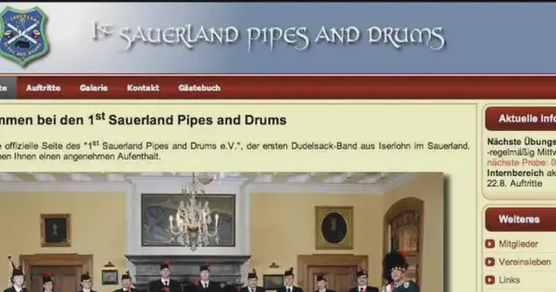 1st sauerland pipes and drums