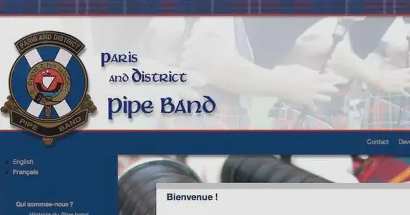 paris and district pipe band