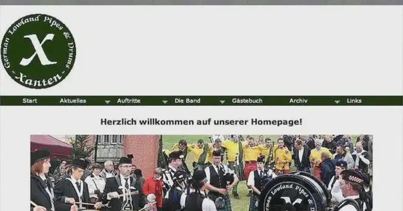 german lowland pipes and drums