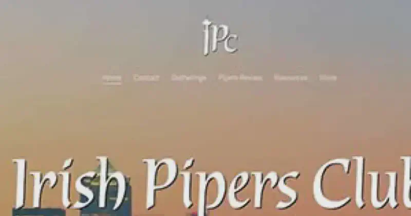 the irish pipers club