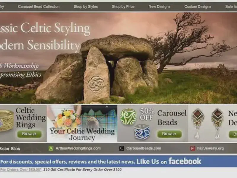 reflective images celtic jewelry