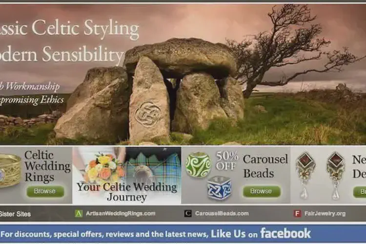 reflective images celtic jewelry