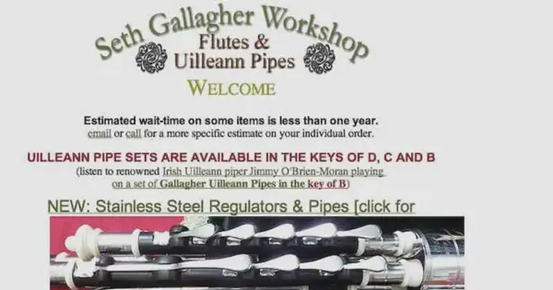 seth gallagher uilleann pipes