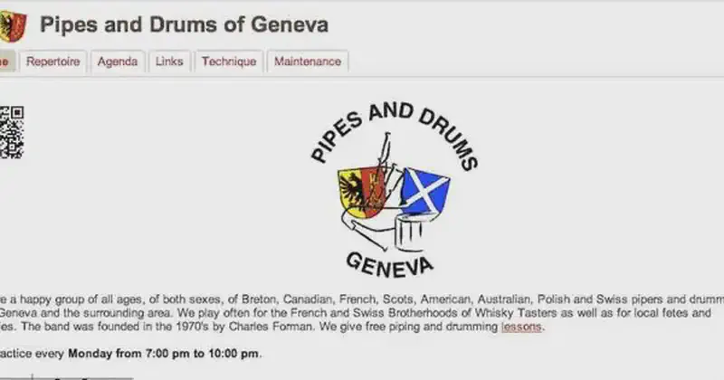pipes and drums of geneva