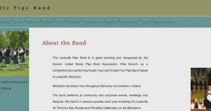 louisville pipe band