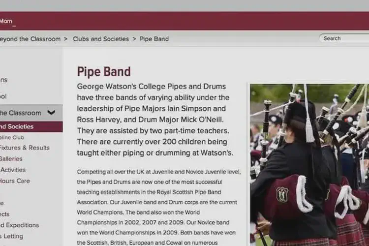 george watson's college pipes and drums