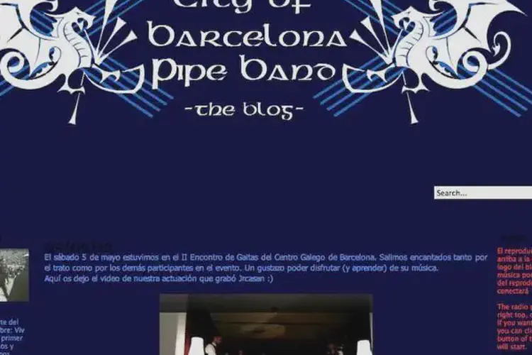 city of barcelona pipe band