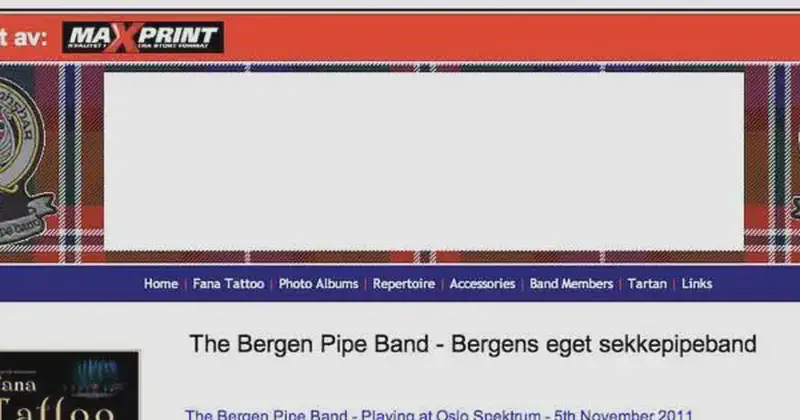 the bergen pipe band