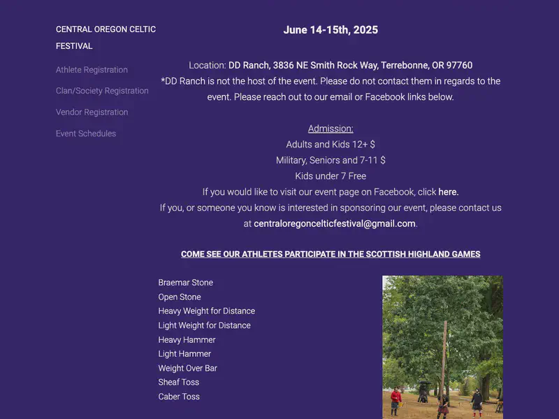 Central Oregon Celtic Festival