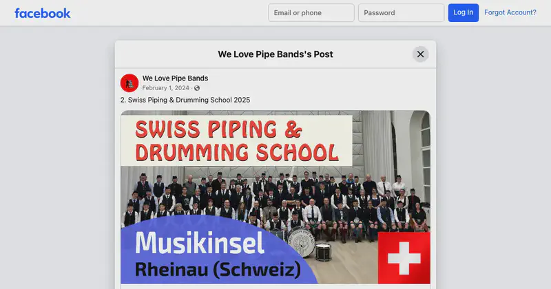 Swiss Piping & Drumming School