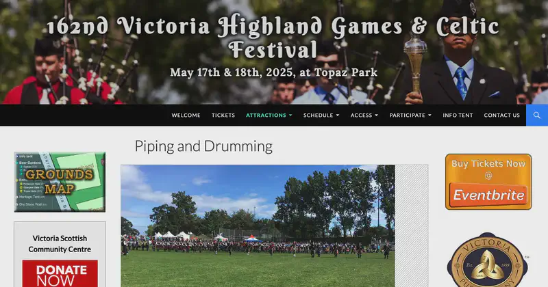Victoria Highland Games & Celtic Festival