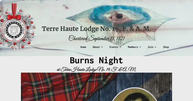Burns Night at Terre Haute Lodge No. 19
