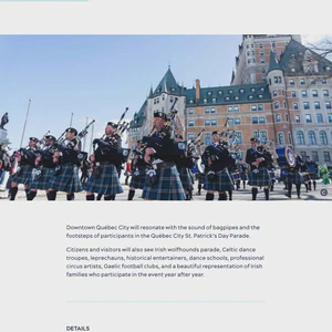 Québec City St. Patrick's Day Parade