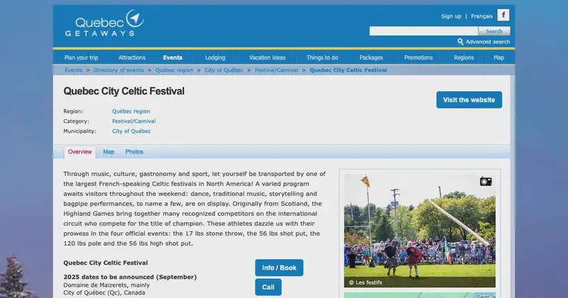 Quebec City Celtic Festival