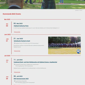 Highland Gathering Peine