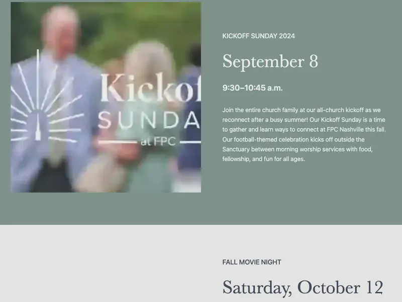 Kirkin' o' the Tartan Festival