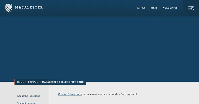Macalester College Commencement Performance