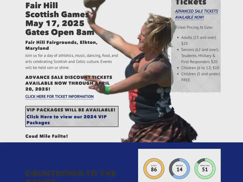 Fair Hill Scottish Games