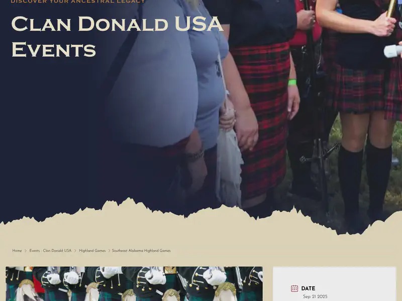 Southeast Alabama Highland Games