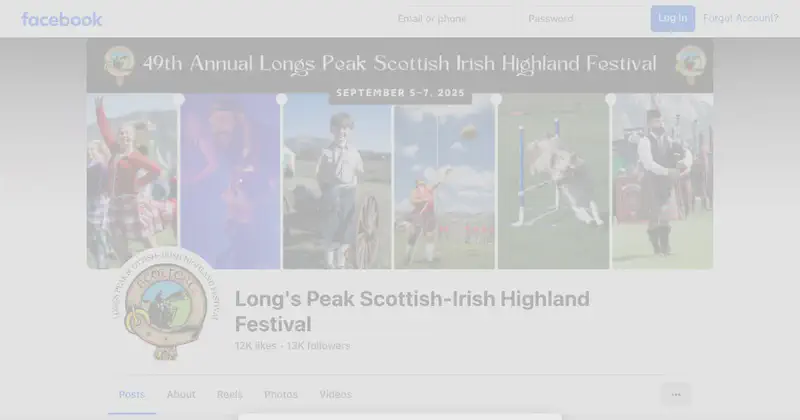 Longs Peak Scottish-Irish Highland Festival