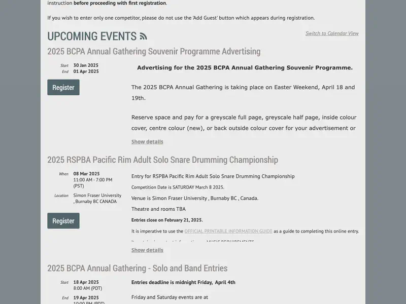 BCPA Annual Gathering