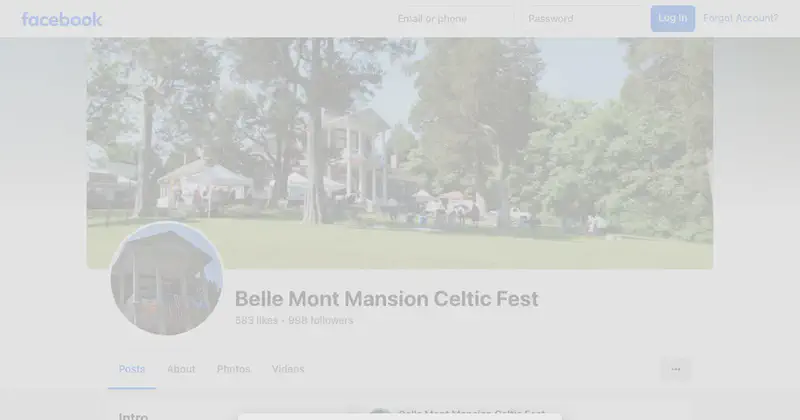 Belle Mont Mansion Celtic Fest