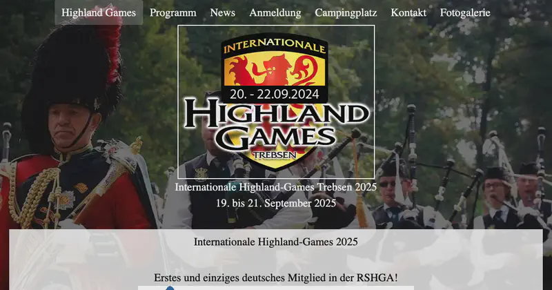 Internationale Highland Games Trebsen 2025