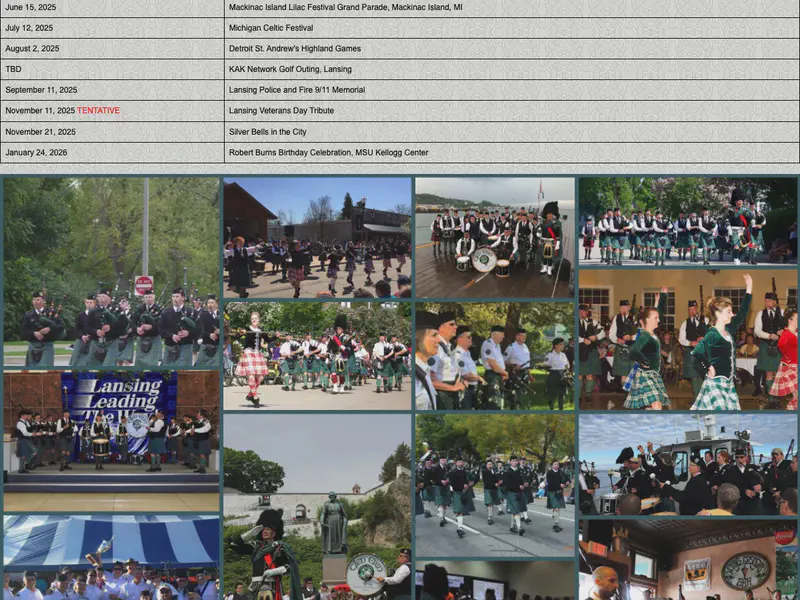 Detroit St. Andrew's Highland Games
