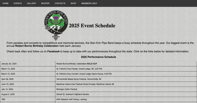 Detroit St. Andrew's Highland Games