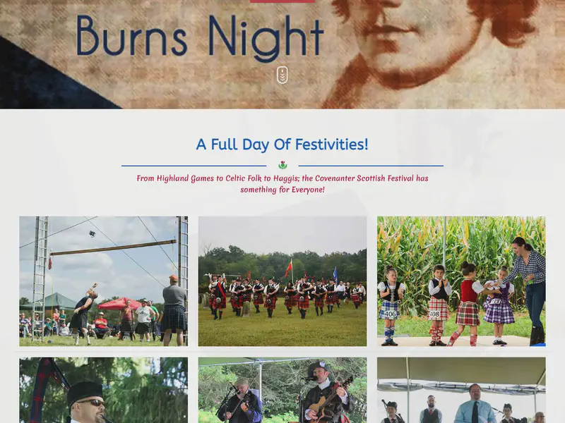 Covenanter Scottish Festival and Highland Games