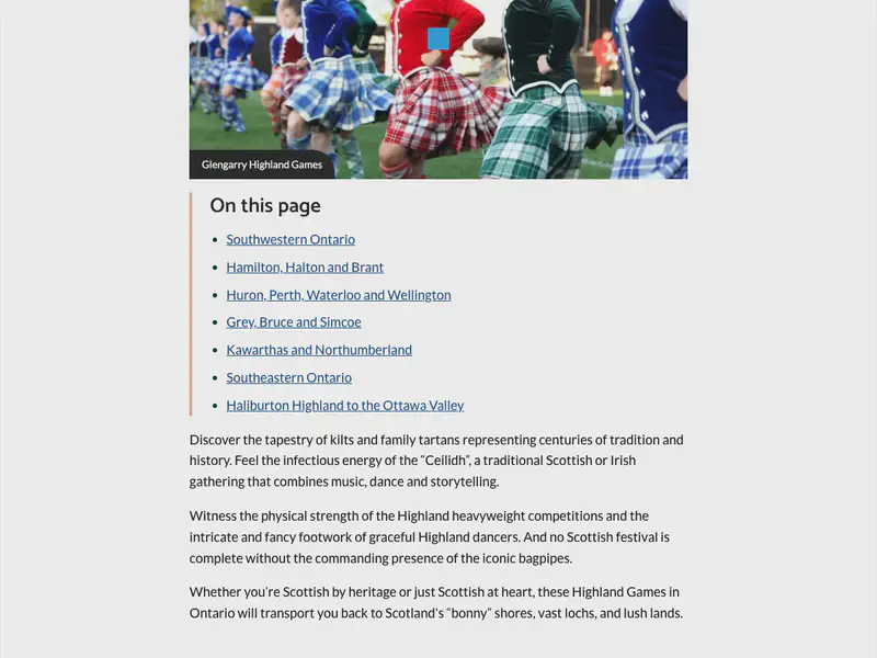 Kincardine Scottish Festival & Highland Games