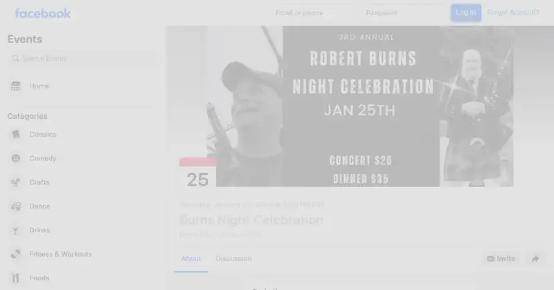 Burns Night Celebration