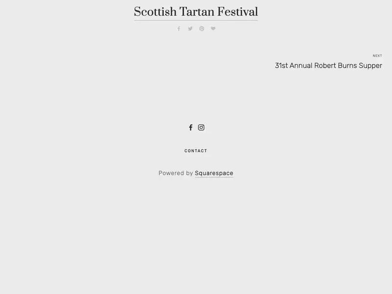 Scottish Tartan Festival