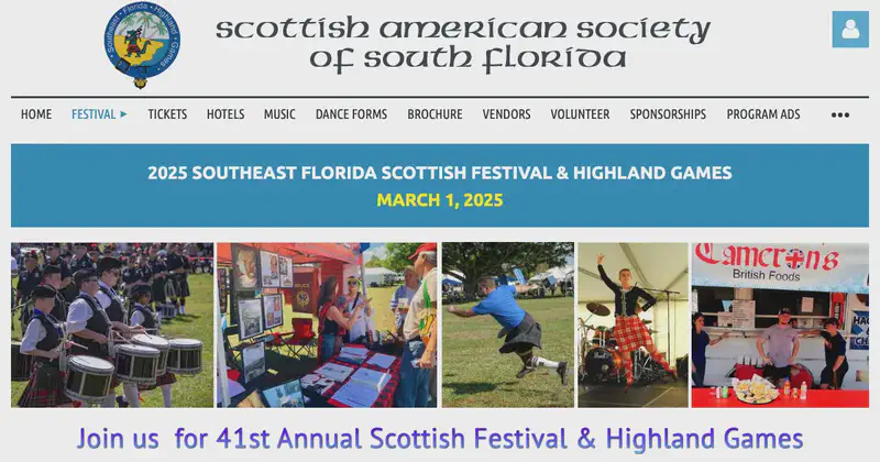 Southeast Florida Scottish Festival & Highland Games