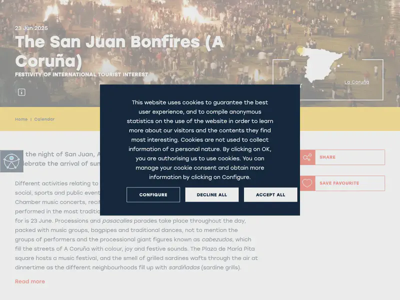 San Juan Bonfires