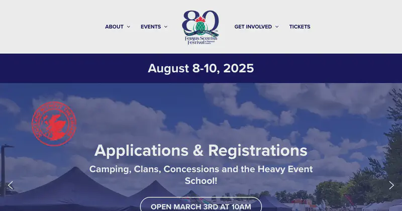 Fergus Scottish Festival and Highland Games