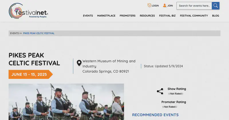 Pikes Peak Celtic Festival